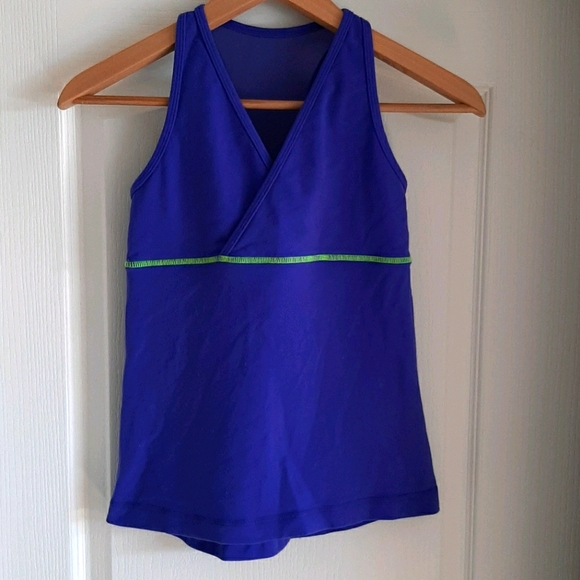 Lululemon Deep V Mesh Back Tank - Picture 2 of 2